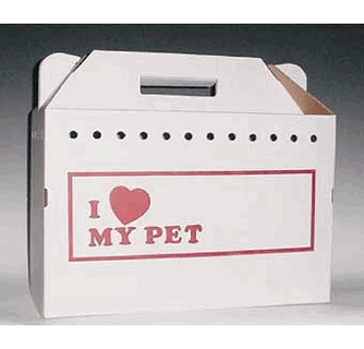 Cardboard Pet Carrier  ( 12 boxes per 1 case ) 