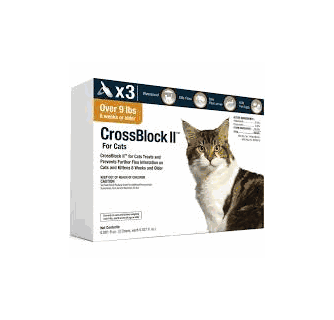 CrossBlock II for Cats   -  Over 9 lbs , Orange Label (3 dose x 12)