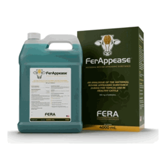 FerAppease Maternal Bovine Appeasing Substance (MBAS) 100mg/mL, 4 Liter
