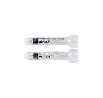 VetriJec Hard Pack   -  "Luer Lock" Syringes 6cc (50 ct) VetOne
