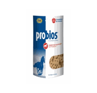 Probios Digestion Support with Probiotics, Apple Flavored Chewables for Horses, 1 lb