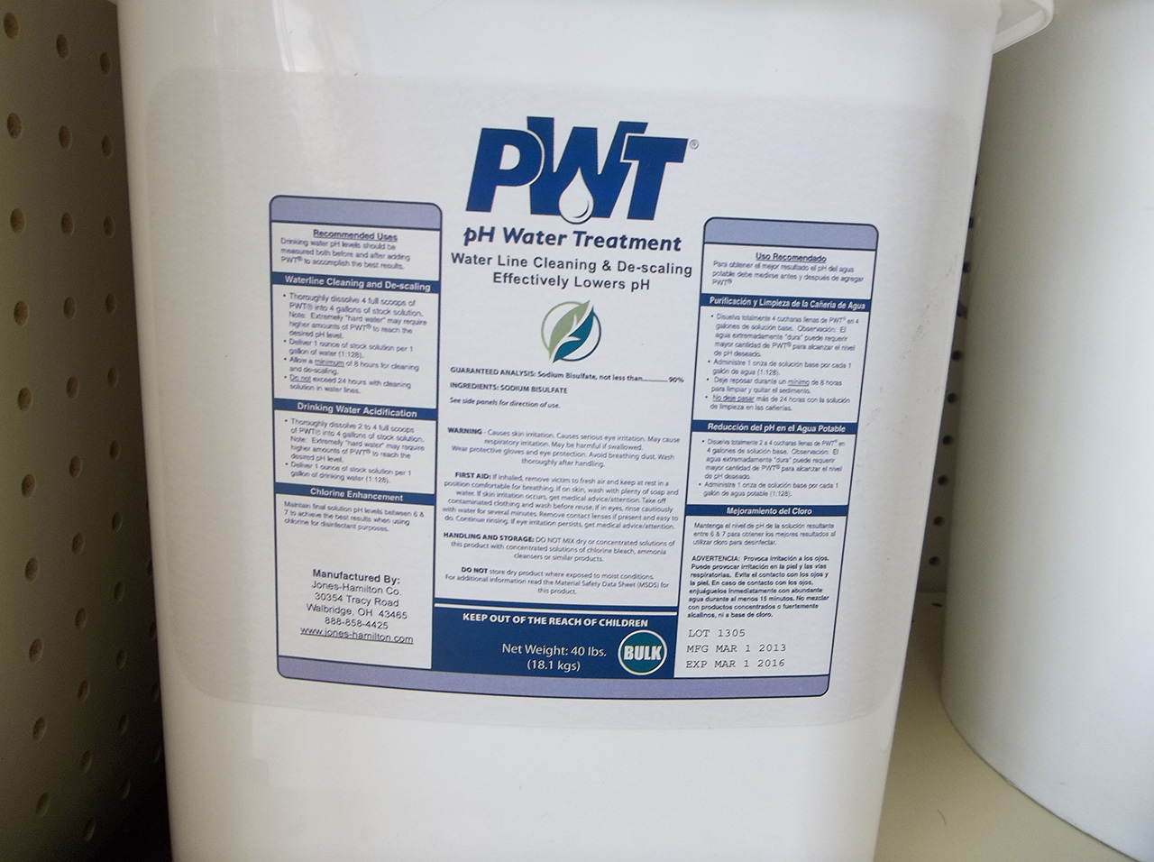 PWTPH Water Treatment
