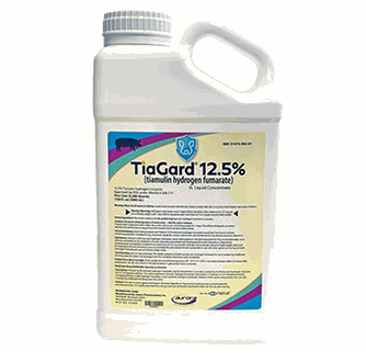 TiaGard 12.5% (Tiamulin Hydrogen Fumarate) Liquid Concentrate     -     5L  Jug