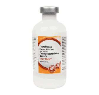Trich Vibrio Cattle Vaccine, Killed Protozoa, 50mL (10 Dose)