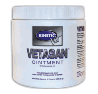 Vetasan Ointment 4% Chlorhexidine, 1 lb