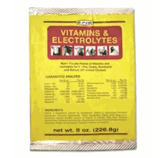 Vitamins and Electrolytes, Water Soluble Premix, 8oz