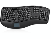 Adesso Tru-Form 4500  2.4GHz Wireless Ergonomic Touchpad Keyboard