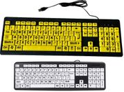 High Visibility Large Print Soft Touch Wired Keyboard