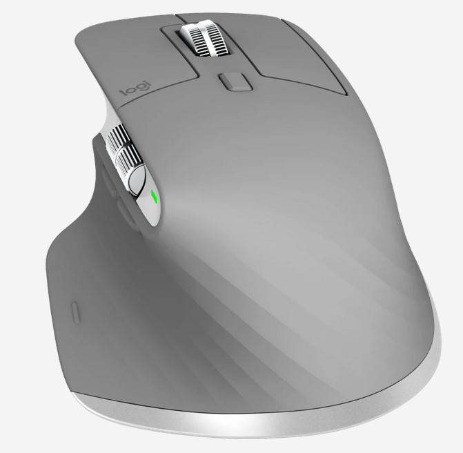 Logitech Bluetooth, Wireless MX Master 3 Mid-Grey Mouse