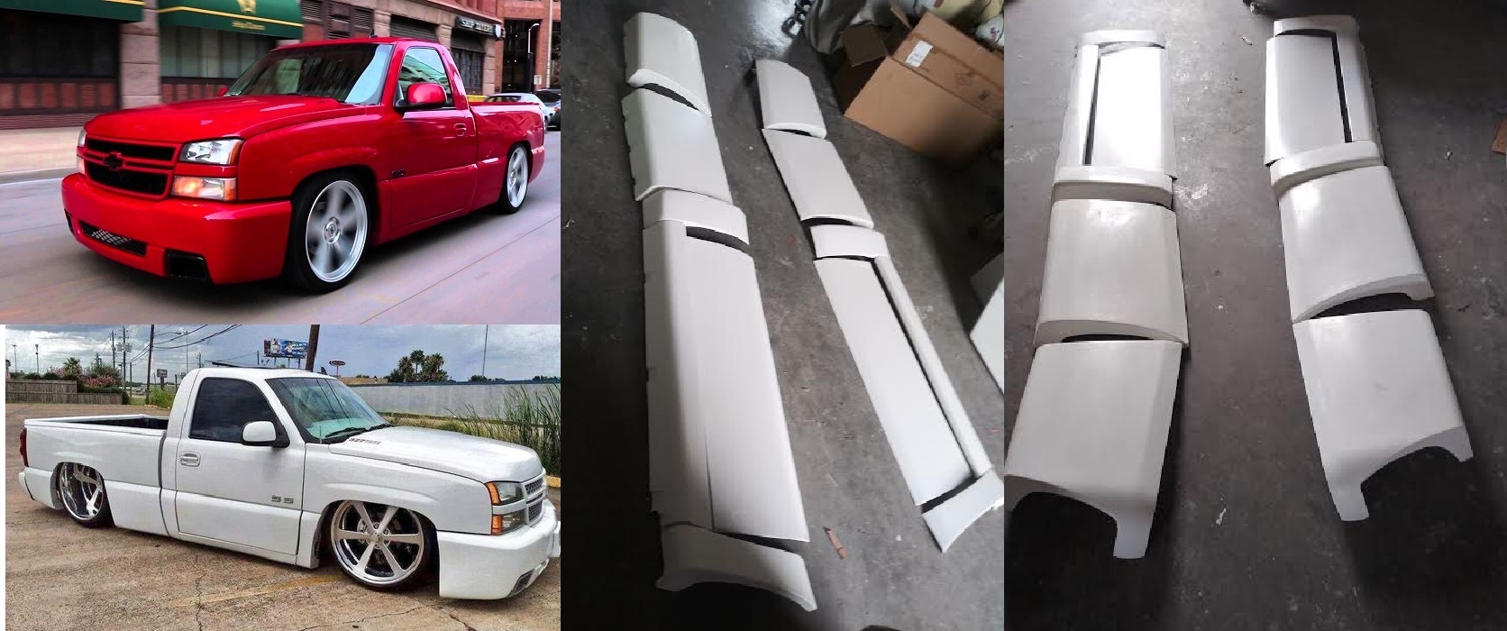 CHEVROLET SILVERADO / GMC SIERRA SINGLE CAB SS CLADDING "SS CLONE" 12