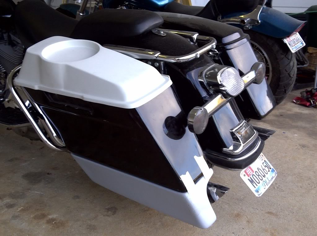 HARLEY DAVIDSON 4" Saddlebag Extensions