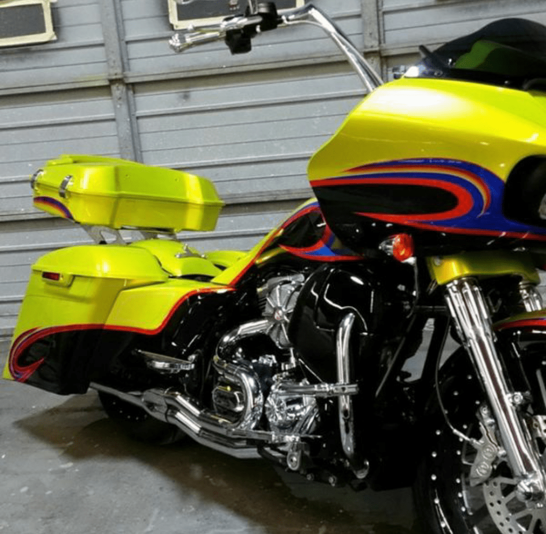 Harley RAZOR TOUR PAK PIZZA BOX