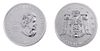 2009 Vancouver Olympics Silver Maple 1 Troy oz 