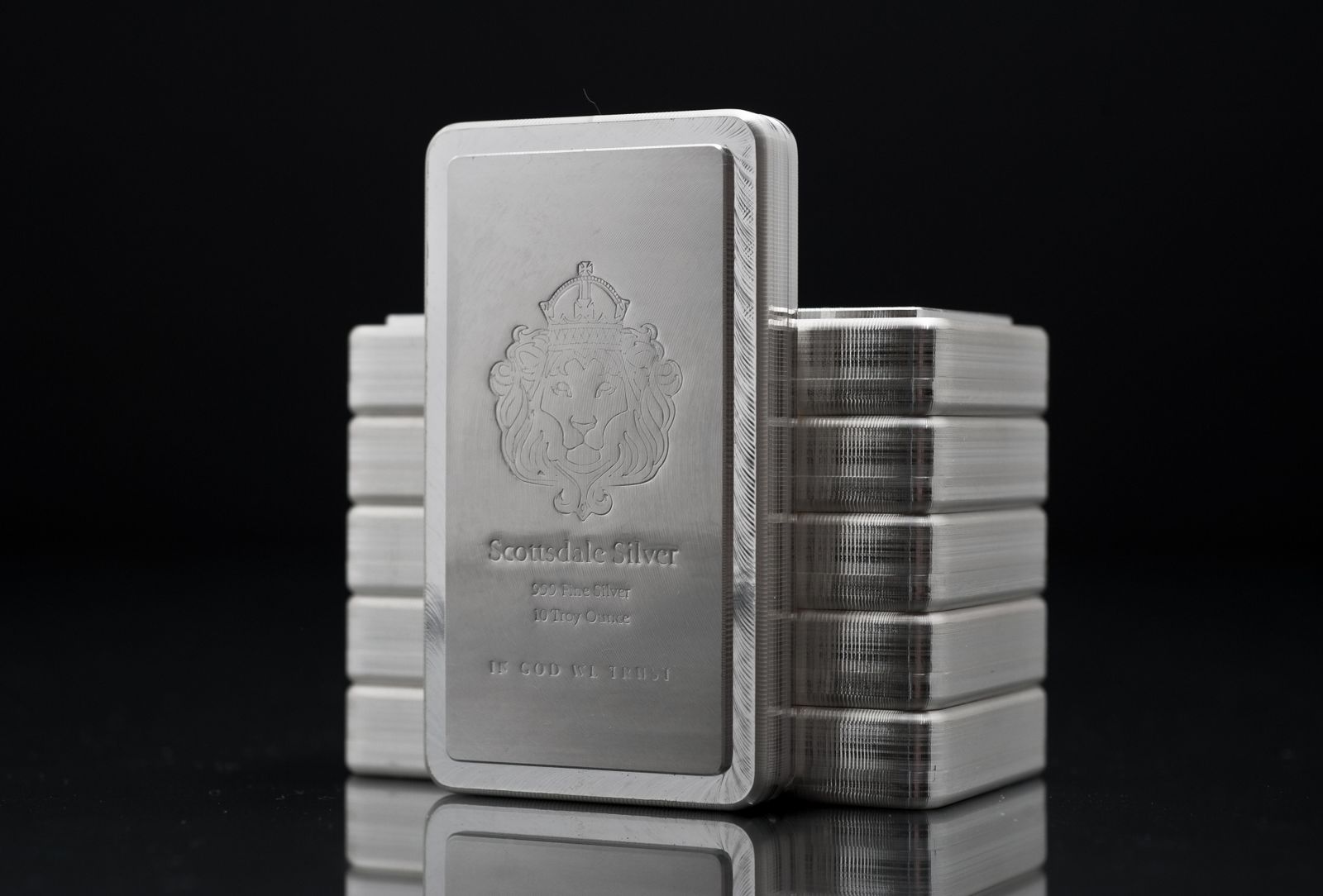 Scottsdale Mint Silver Stacker Bar 10 oz