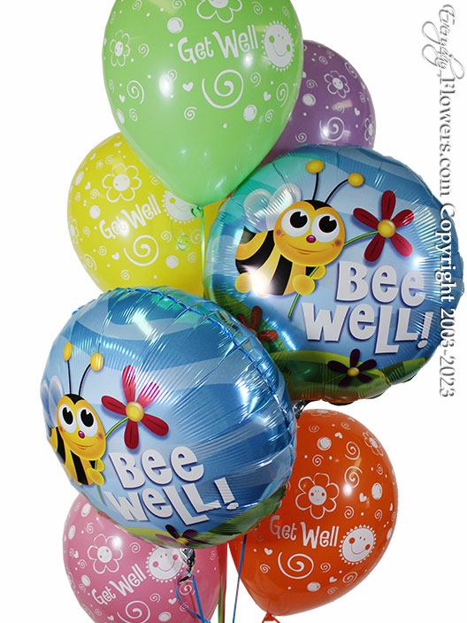 Get Well Balloons Balloon Delivery by Everyday Flowers