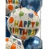 Birthday Party Balloons Blue - Same Day Delivery Orange County CA