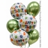 Birthday Party Balloons Green - Same Day Delivery Orange County CA