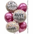 Birthday Pink Confetti Balloon Bouquet - Same Day Delivery Orange County CA