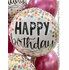 Birthday Pink Confetti Balloon Bouquet - Same Day Delivery Orange County CA