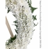 Blue and White Funeral Wreath