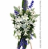 Blue Horizon Funeral Flower Standing Spray