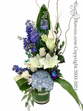 Botanical Beauty Blue & White