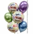 Cheerful Get Well Bandaids Balloon Bouquet