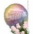 Congratulation Roses With Balloon