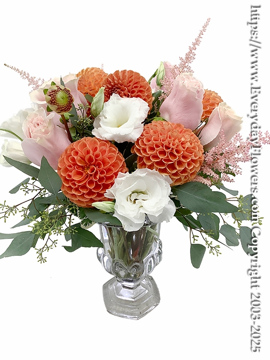 Crystal Dahlias