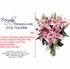 Dozen Light Pink Valentines Roses Long Stem With Vase