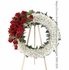 Everlasting Love Red Rose Wreath