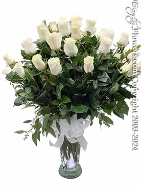 Fifty White Roses