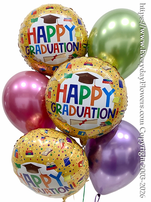 Happy Graduation Balloon Bouquet