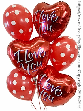 I Love You Balloons