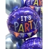 It's Party Time Confetti Banner Balloon Bouquet