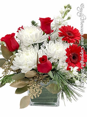 Jolly Christmas Party Flowers