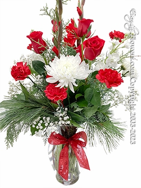 Joyful Christmas Season Flowers