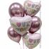 Love You Patch Balloon Bouquet