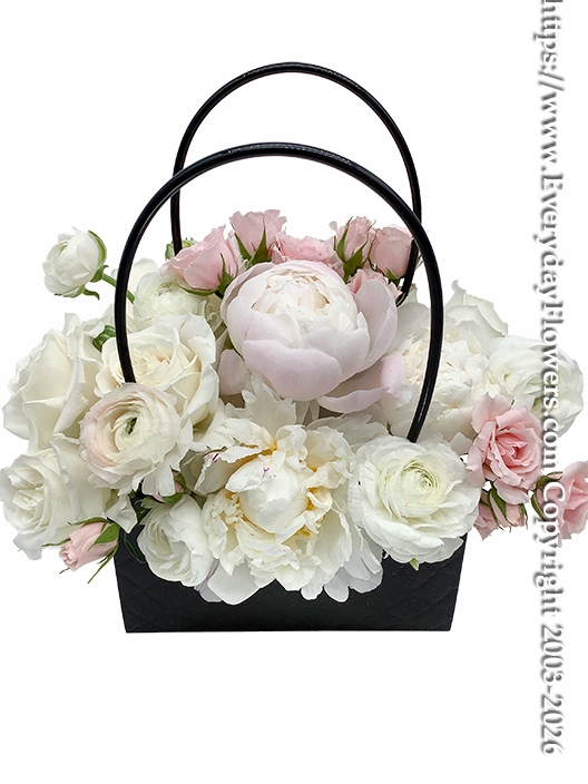 Peony Posey Flower Purse