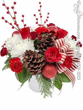 Peppermint Christmas Bouquet
