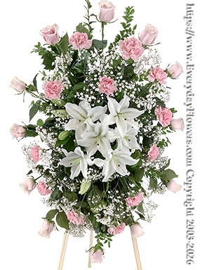 Sentiments of Sympathy Pink & White