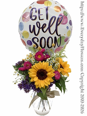 Smiley Get Well Flowers