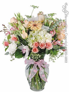 Stylish Hydrangea And Pinks