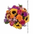 Sunflower Fiesta Present Includes a Paper Wrapped Vase