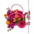 Sunset Sorbet Flower Purse