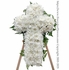 Table Top Grave Marker Flower Cross