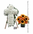 Table Top Grave Marker Flower Cross