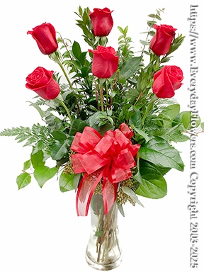 The Red Rose Bouquet
