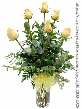 The Yellow Rose Bouquet