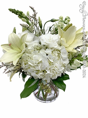 Timeless White Flowers